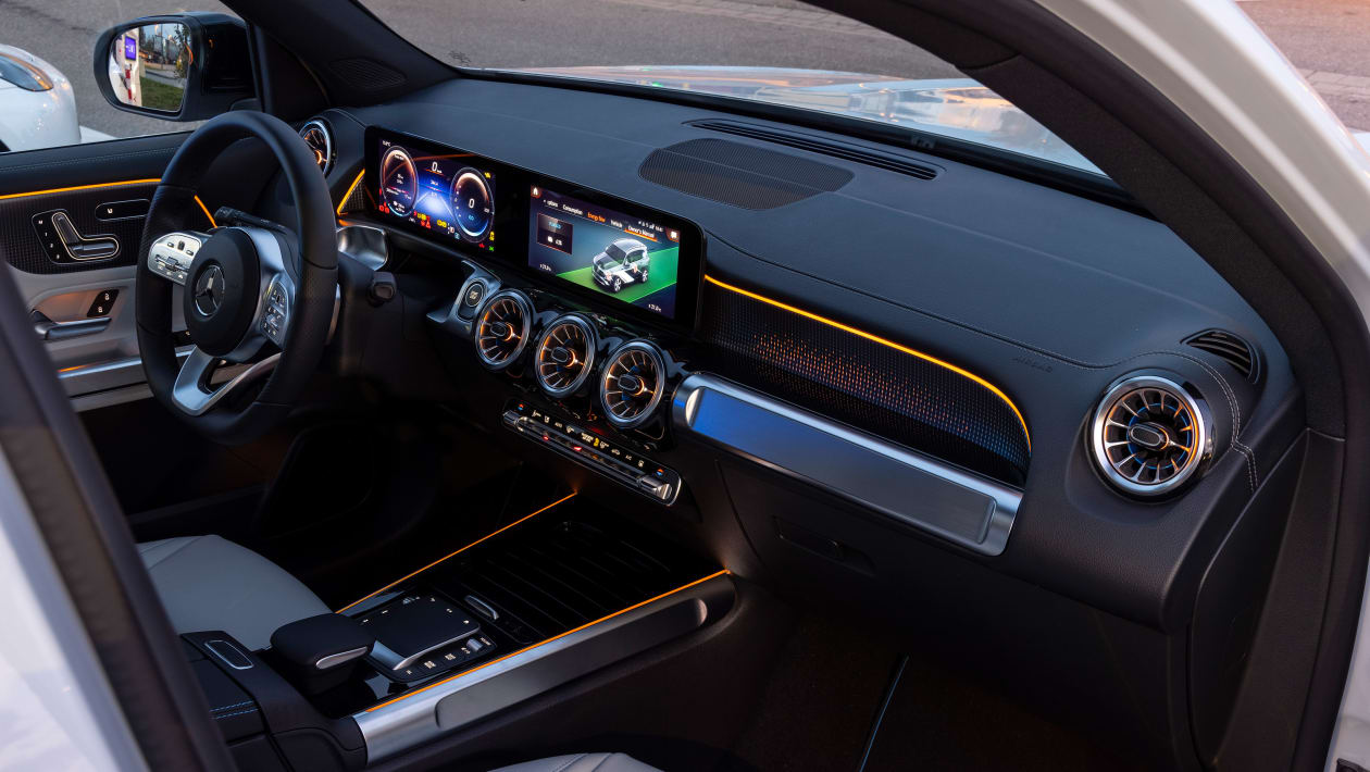 Mercedes EQB SUV Interior & comfort 2024 Carbuyer